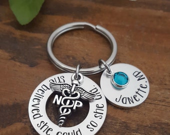 Nurse Practitioner Gift | NP Nurse Graduate | Gifts For Nurse Practitioner | Nurse Practitioner Keychain | Nursing Student Graduation