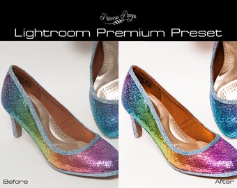 Digital - Vivid and Vibrant Color Professional Lightroom Preset Photo Editing for Product Listings Here on Etsy