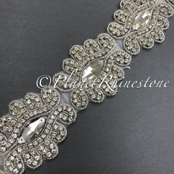 Iron-on Rhinestone Trim #IT-8