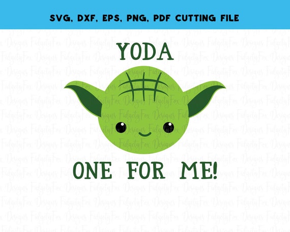 Download Yoda Star Wars Valentine SVG Dxf Eps Pdf PNG