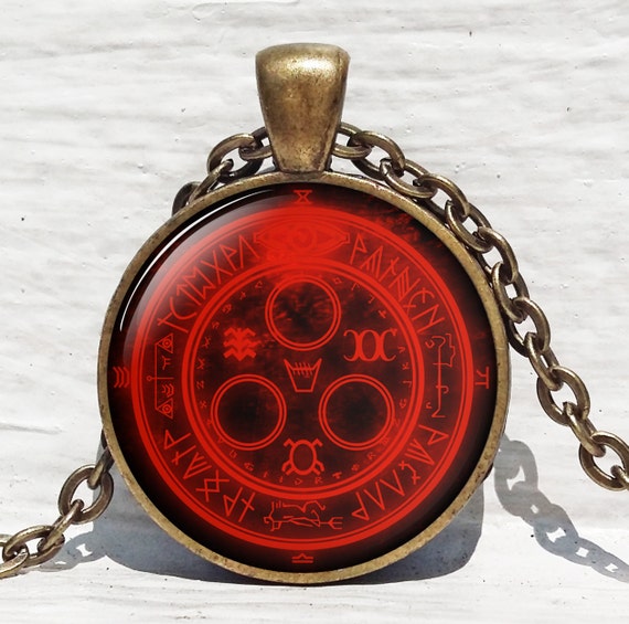 Handmade SILENT HILL Necklace Halo of the Sun Glass dome