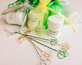 12 Handmade Party Favor Bubbles, READY TO SHIP, Random Colors, No Customization
