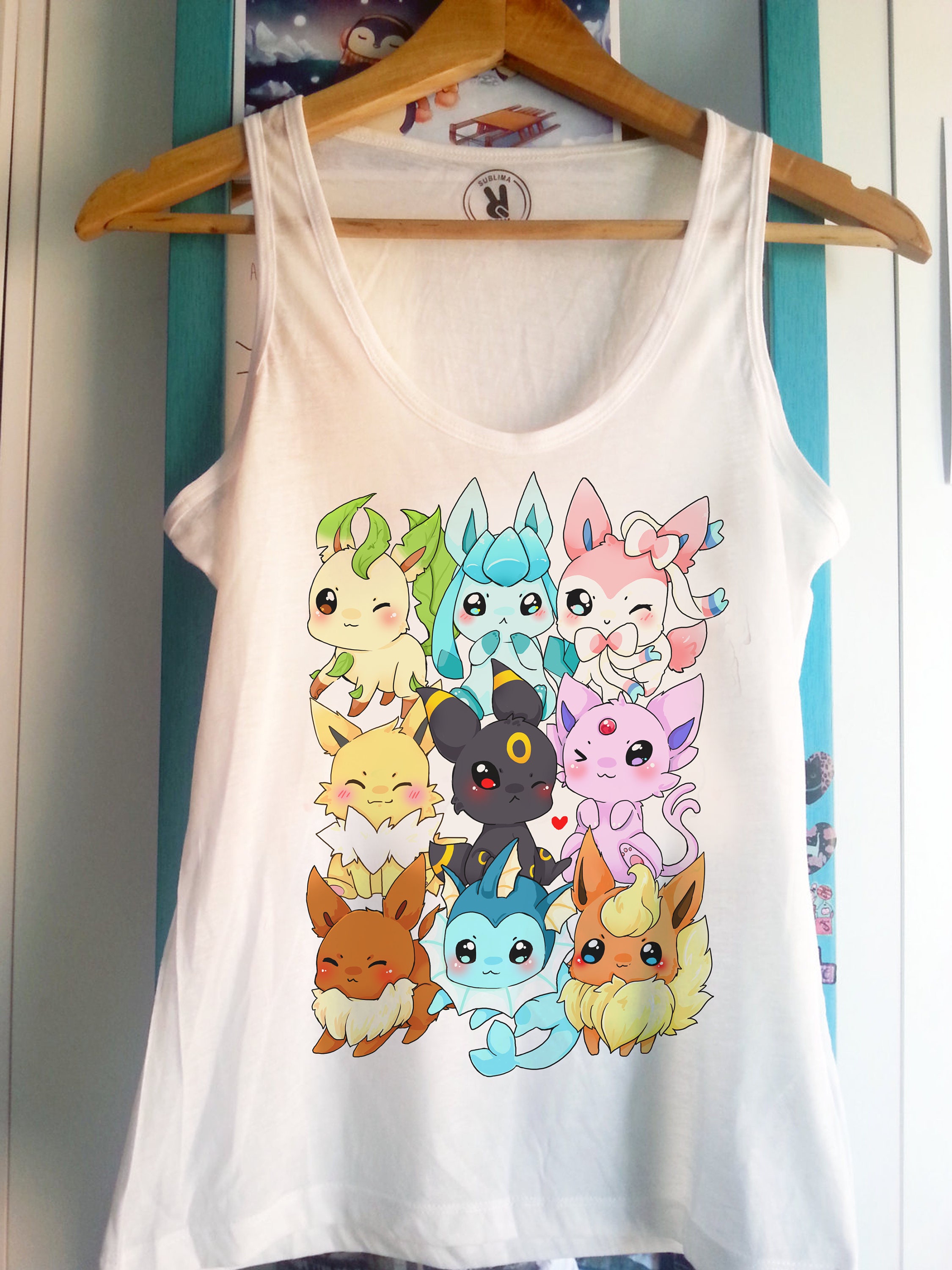 pokemon sleeveless shirt