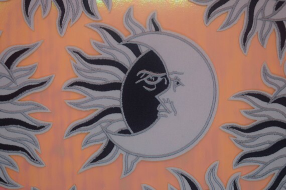 Sun and Moon Iron on Patch