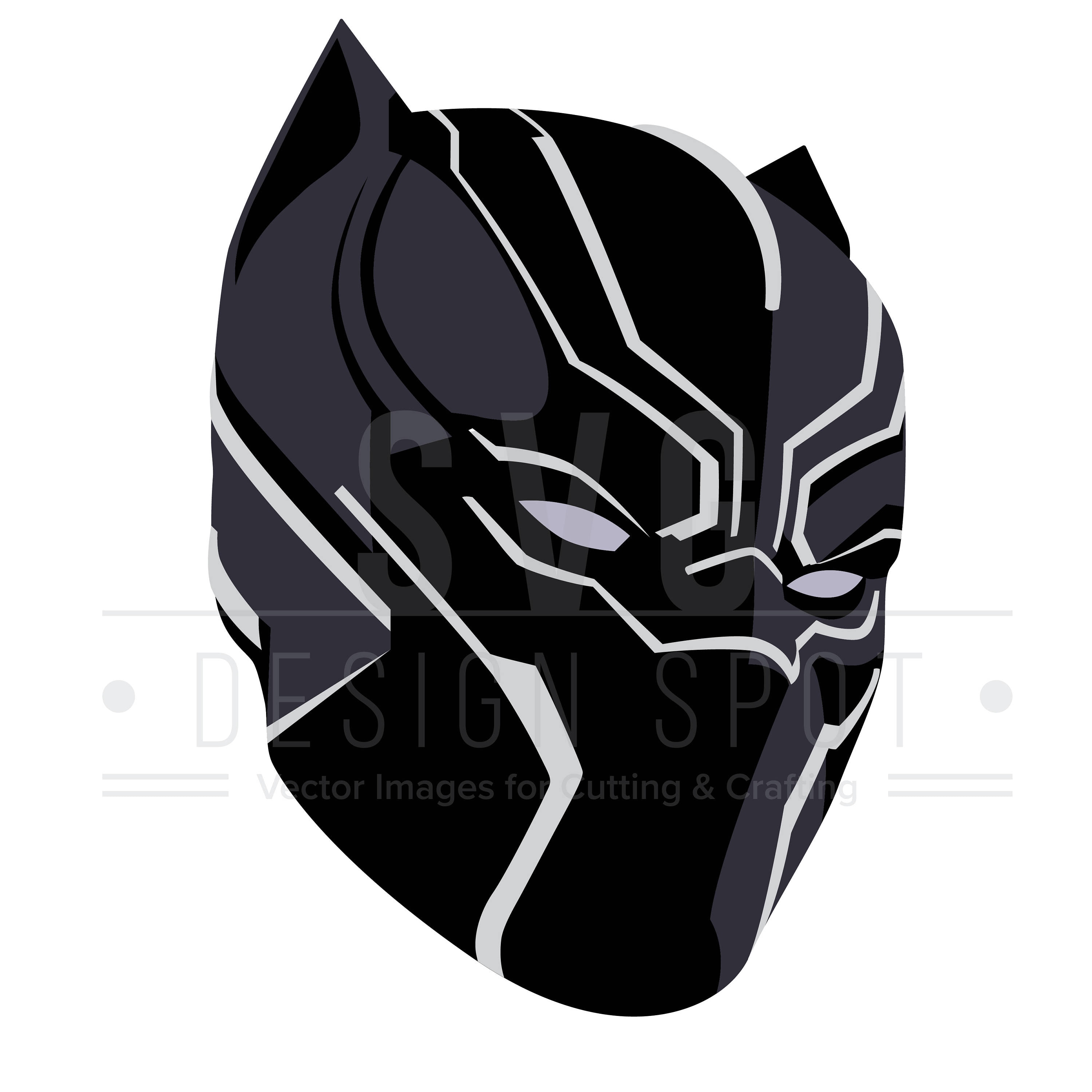 Black Panther SVG, Eps, Png - Super Hero SVG Files, Black Panther ...