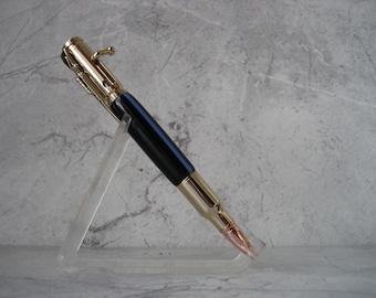 Thin Blue Line Bolt Action .30 Caliber Replica Pen