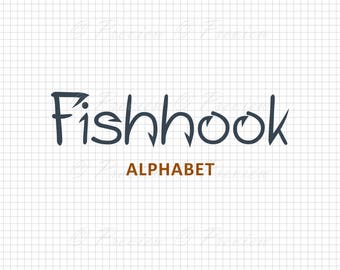 Free Free 231 Fishing Letters Svg SVG PNG EPS DXF File