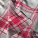 Reserved Large Red Damask Tablecloth French Cotton French Empire Style #sophieladydeparis