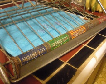 vintage store lifesavers candy counter display shelf from the sixties