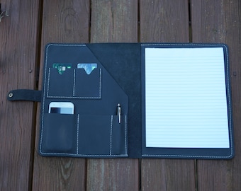 Leather portfolio,,Gift for him,Leather ipad case,Leather organizer,portfolio,leather folio,business portfolio,leather organizer,ipad case.