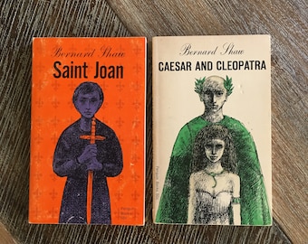 Saint Joan and Caesar and Cleopatra by Bernard Shaw (Penguin Books, 1966) PL-1 PL-3