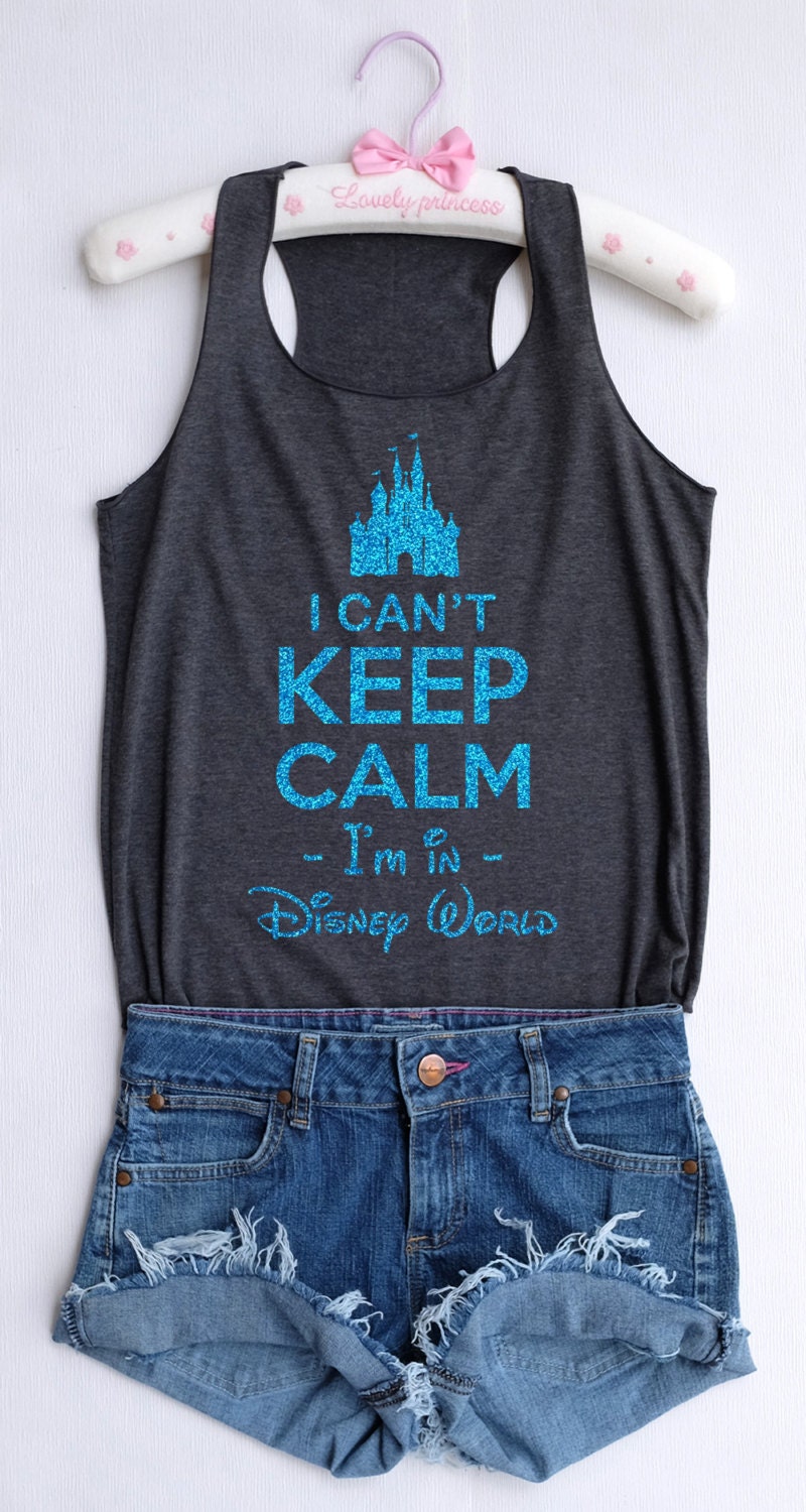 I can't keep clam I'm in disney world : Disney tank