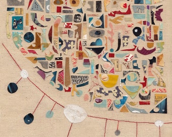 Art print A4 Illustration - The planet