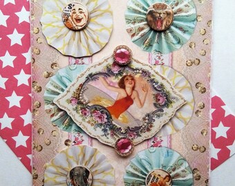 Card "The magic of the circus"