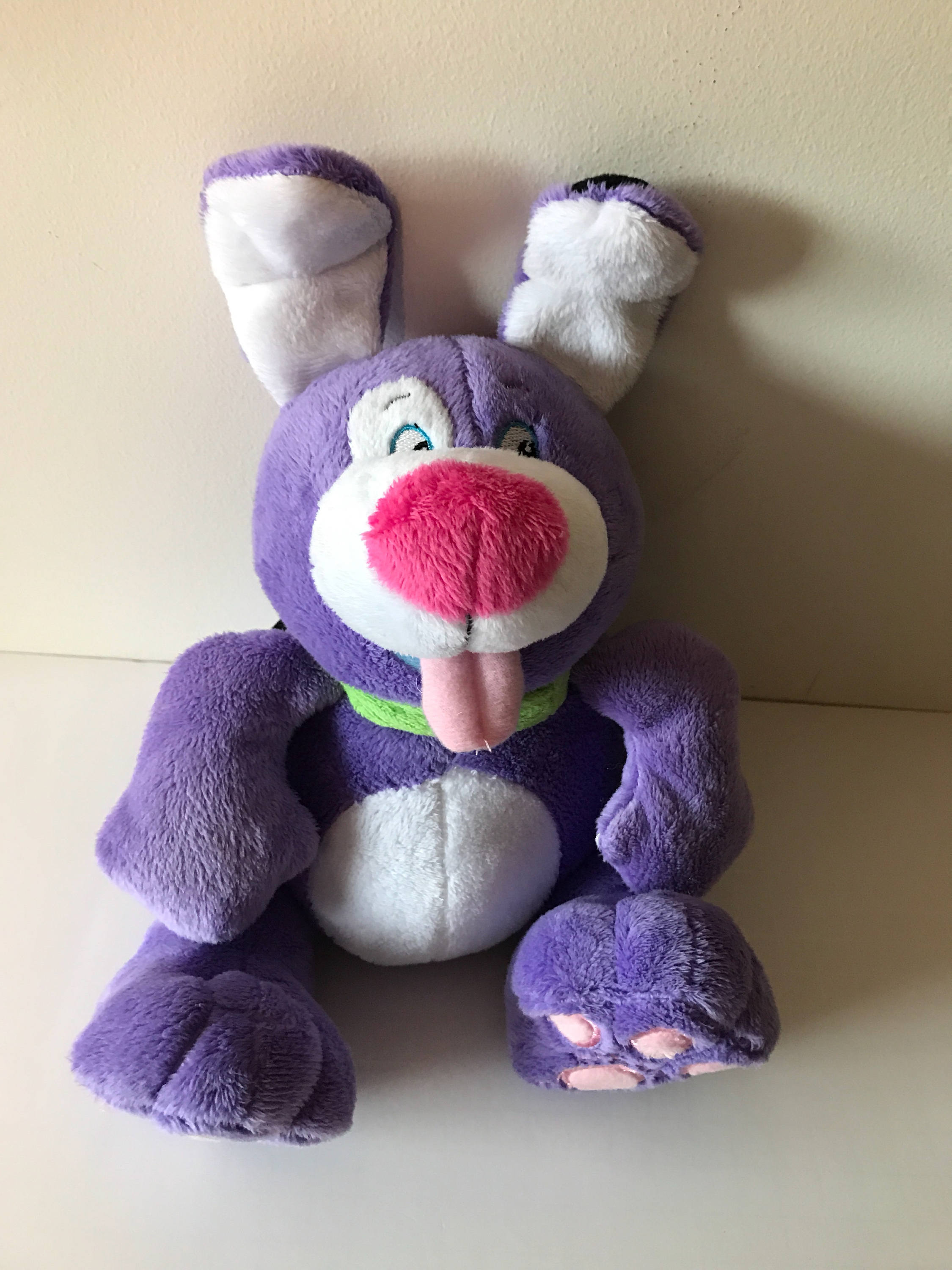 Weighted stuffed animal -dog- 2 lbs sensory toy - washable