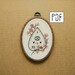 PDF pattern - Cherry Blossom - Ouija Planchette Hand Embroidery Pattern (PDF modern embroidery pattern)