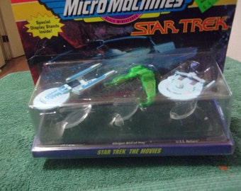 1993 Micro Machines Star Trek The Movies Scale Miniatures by Galoob
