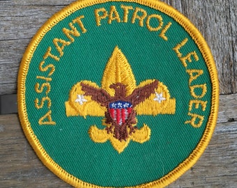 Assistant Patrol Leader Boy Scout Uniform Patch