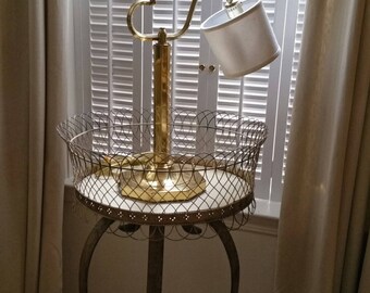Vintage brass desk lamp