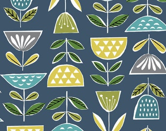 Monaluna organic cotton - mod blooms