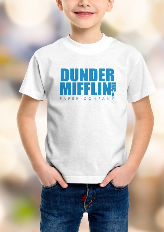 The Office "Dunder Mifflin Inc" Youth Shirt 2T-XL Available