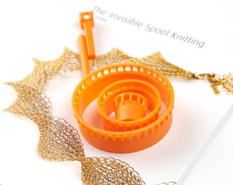 Jewelry Loom,bead loom,Wire crochet,ISK invisible spool knitting loom,beading loom,Wire crochet looms,Wire mesh loom,Wire knitter