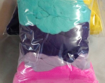 Mix 18 microns Merino Top 11.8 ozs
