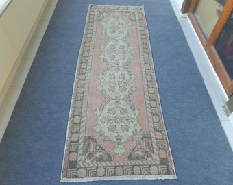 Turkish Runner, Oushak Runner, Turkish Runner Rug, Oushak Runner Rug, Kitchen Runner, Narrow Runner, Hallway Runner