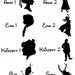 Disney Magic Band Decal - Frozen Characters - Glitter Available