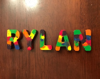 Customized Name crayons