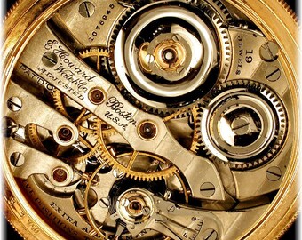Moon Glory Gears Mechanical Pocket Watch Repair/Replace Base