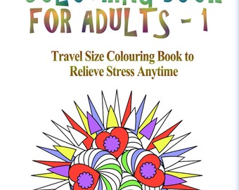 Handy Little Colouring Book for Adults - 1