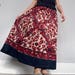 A-line flowy maxi skirt