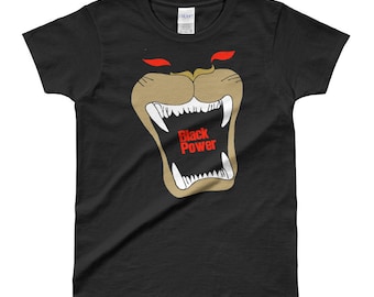 Black Power Ladies' T-shirt