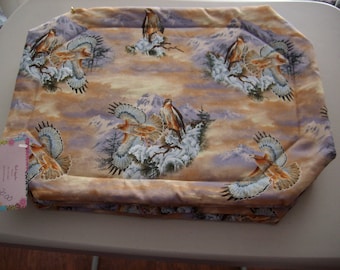 Hawk Placemats - Set of 4