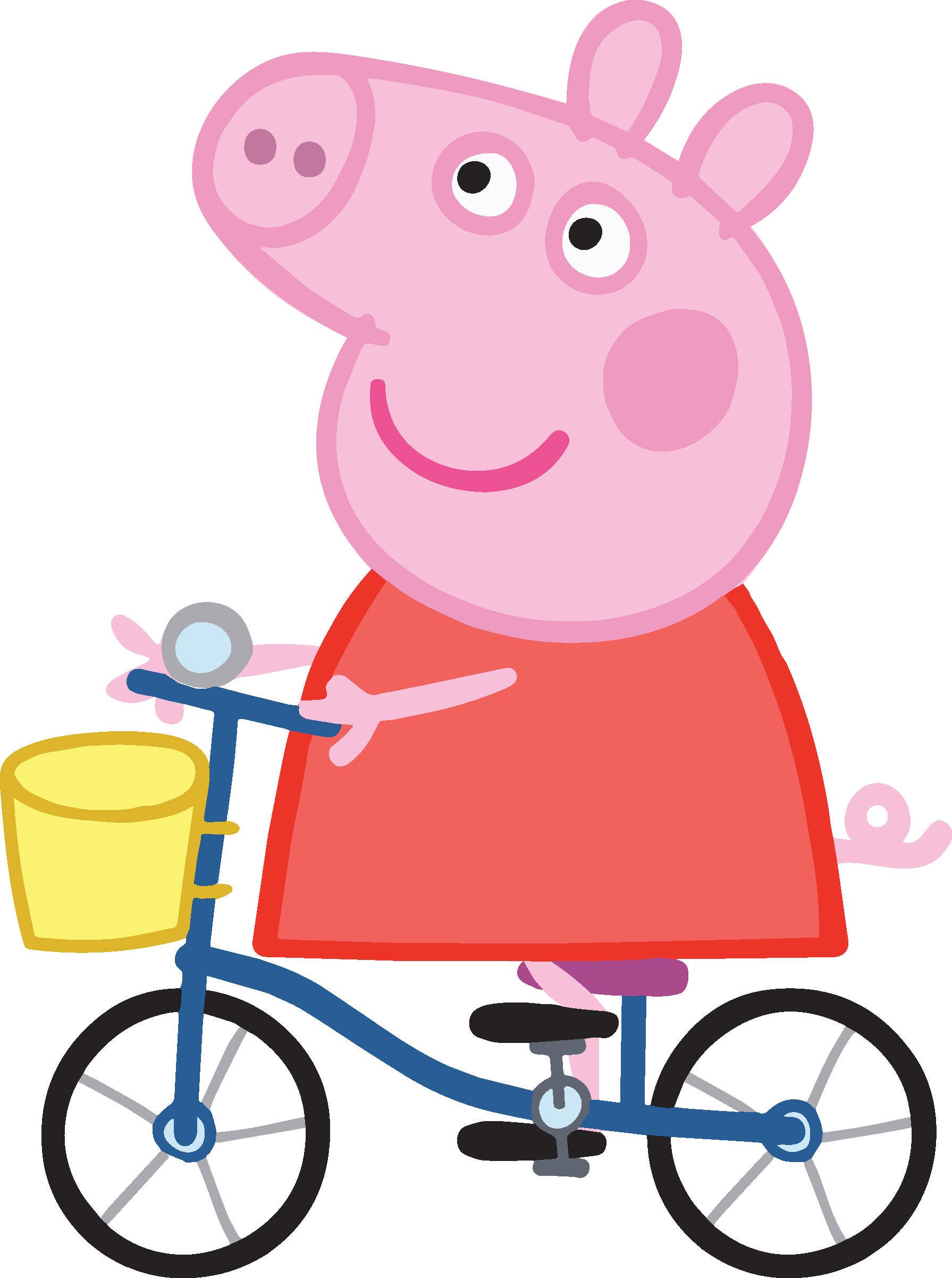 Download 30% off Peppa Pig on a bike files for cutting and printing ...