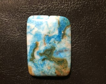 Blue Crazy Lace Agate Bead (E)