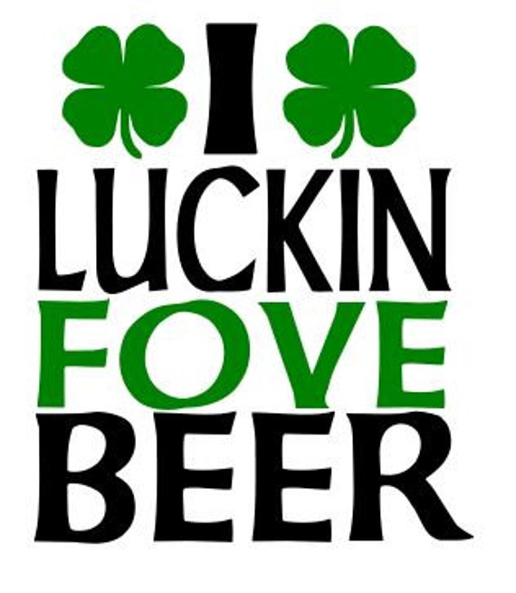 i luckin fove beer shirt