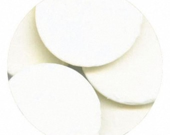 Super White 16 oz Merckens Confectionery Coating - Chocolate Melts 16 ounce bag 1 lb pound bag Disks