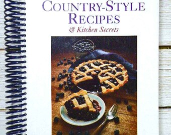 Vintage Mennonite Cookbook - Mennonite Country-Style Recipes & Kitchen Secrets – Vintage 1100 Recipes, Cooking Tips, Charts – Award Winner