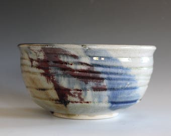 Ceramic Bowl, Pottery Bowl, Pottery Serving Bowl, Pottery, Wheel Thrown Bowl, Handmade Ceramic Bowl, ceramic pottery bowl, stoneware bowl