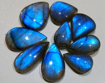 Blue Fire Labradorite cabochon