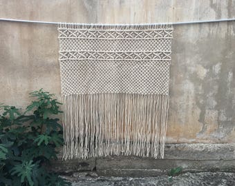 Macrame wall hanging, woven wall hanging, woven wall tapestry, boho wall hanging, wall tapestry, macrame, boho home decor, textile hanging