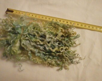 Wensleydale dyed locks 25grms