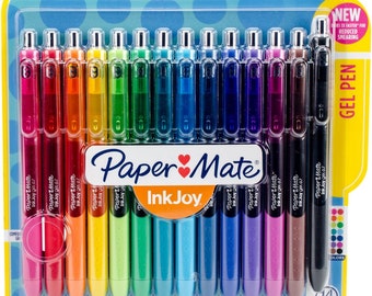 Paper Mate InkJoy Gel Pens 0.7mm - Set of 14 - Planner Pens, Gel Pens, Stationery