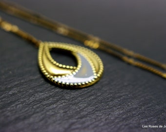 Bronze art deco pendant, art deco pendant