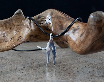 Silverware Fork Pendant NL022