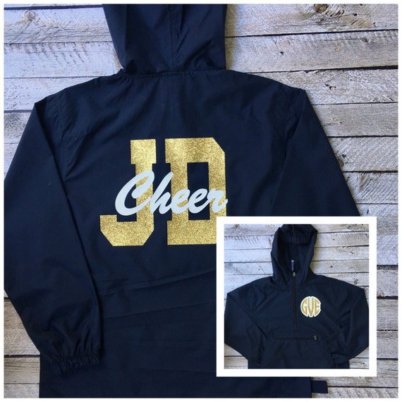 Custom Cheerleader Jackets Cheer Squad Jacket Rain Jacket
