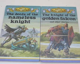 Vintage Children's Books - Two Tales of King Arthur Books - Ladybird Books