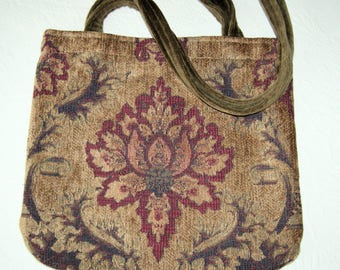 Chenille Tapestry Bag